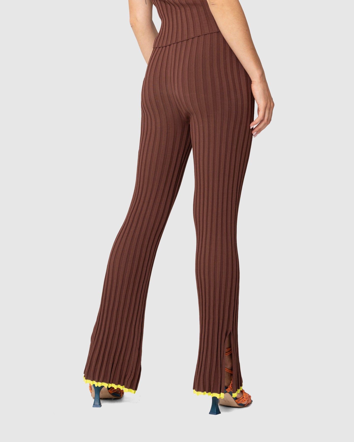 Sol Knit Pant - Chocolate