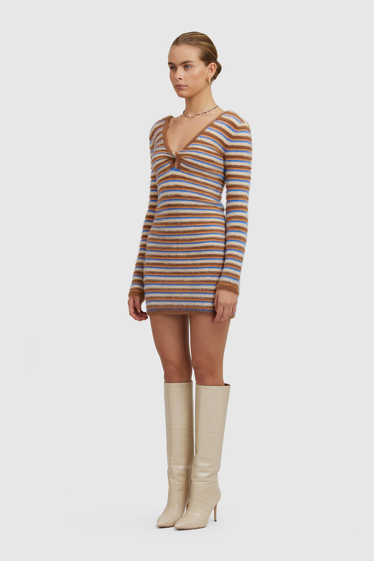 Estie Knit Dress - Coco Stripe