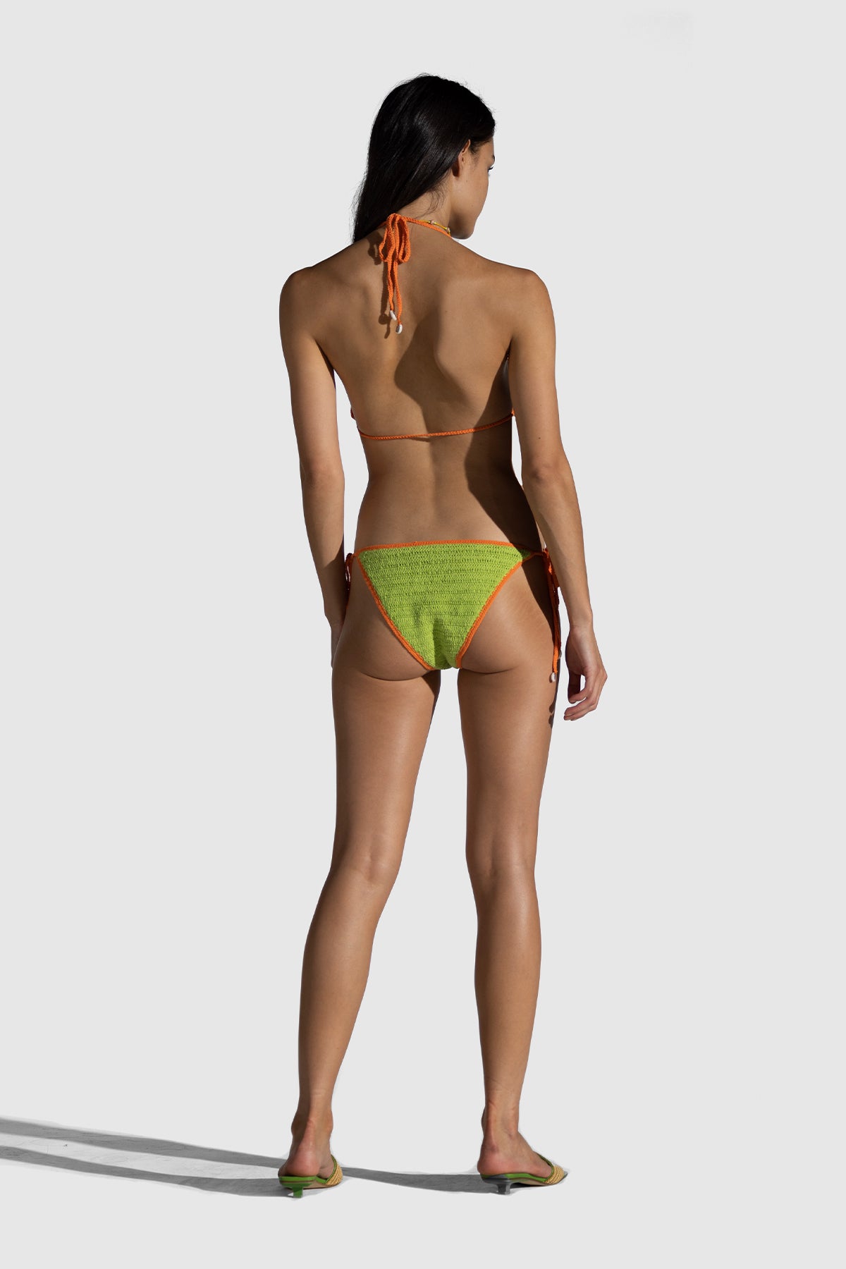 Soleil Crochet Bikini - Lime